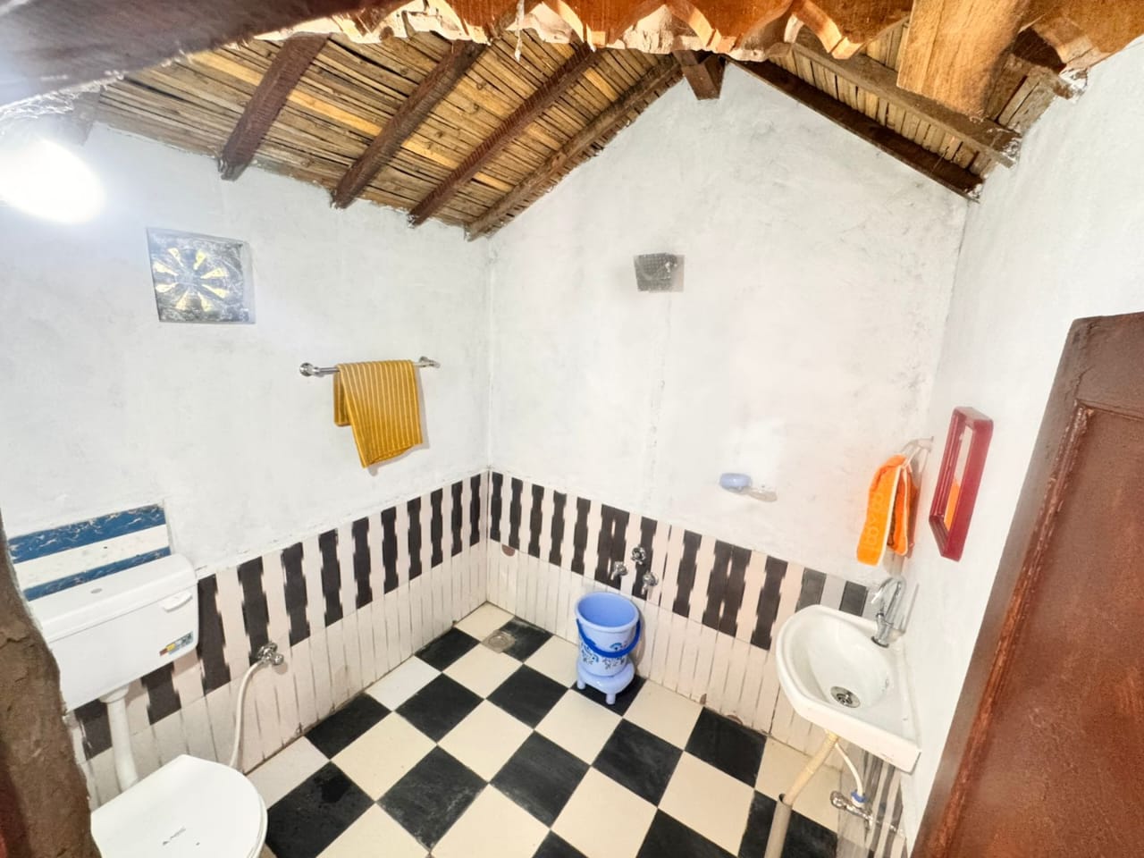 Attached bathroom